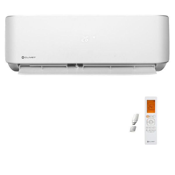 Miniatura: Condizionatore Clivet Cristallo trial split 9000+9000+12000 BTU inverter A++ wif