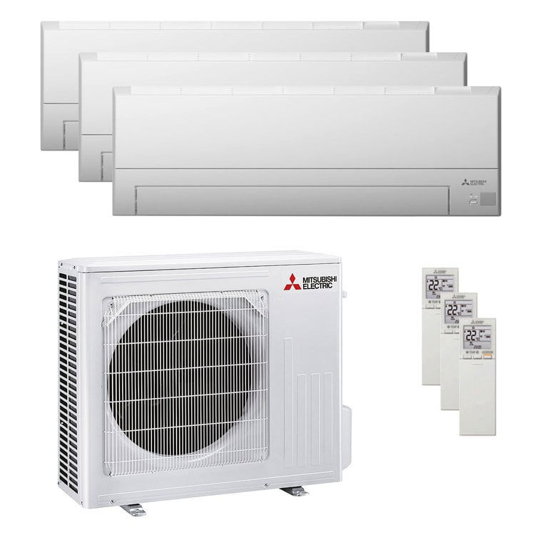 Miniatura: Condizionatore Mitsubishi Electric Serie BT trial split 9000+9000+12000 BTU R32 