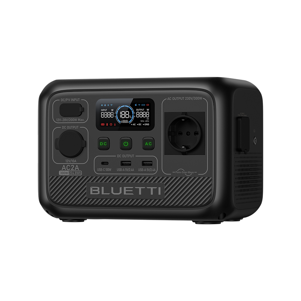 Thumbnail: BLUETTI AC2A power station portatile | 300 W 204,8 Wh