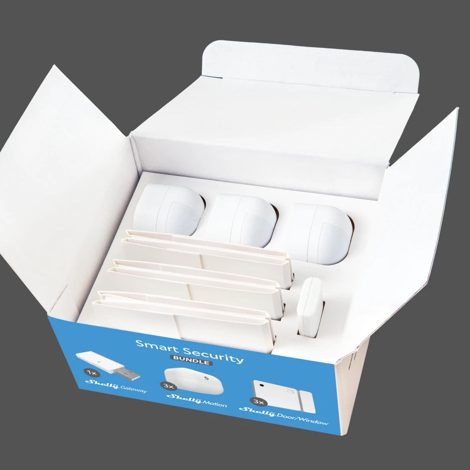 Thumbnail: Shelly Smart Blu Bundle 1 - Kit Sensori Bluetooth + Hub