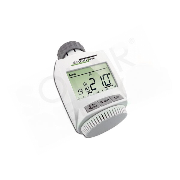 ECODHOME TTD150 – TESTINA TERMOSTATICA DIGITALE WIRELESS