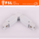 Thumbnail: FSL Connettore Forma L con angolo regolabile per Binario Trifase - Colore BIANCO