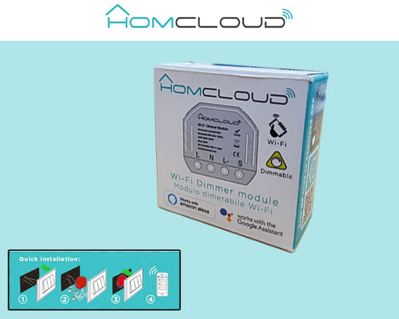 Thumbnail: Modulo Dimmer 1CH Wi-Fi da incasso