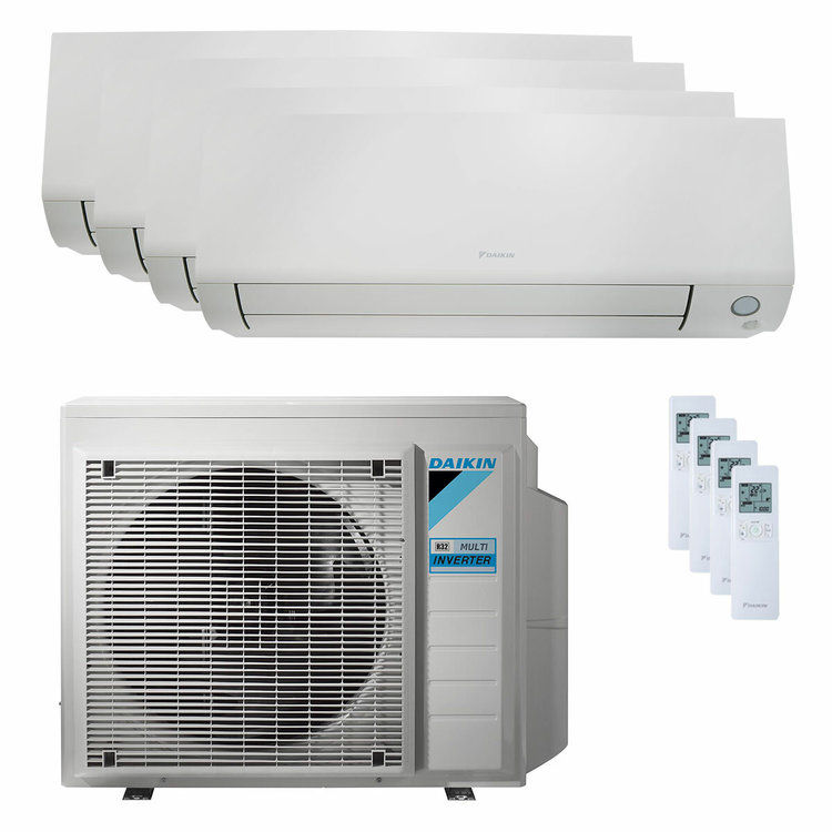 Miniatura: Condizionatore Daikin Perfera All Seasons quadri split 9000+9000+9000+9000 BTU i