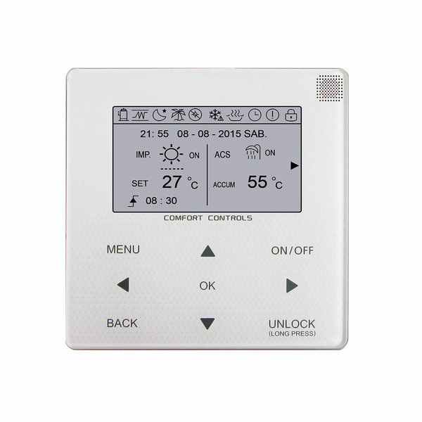 Miniatura: Pompa di calore aria acqua Ferroli Omnia M 3.2 10 kW Monoblocco Monofase Inverte