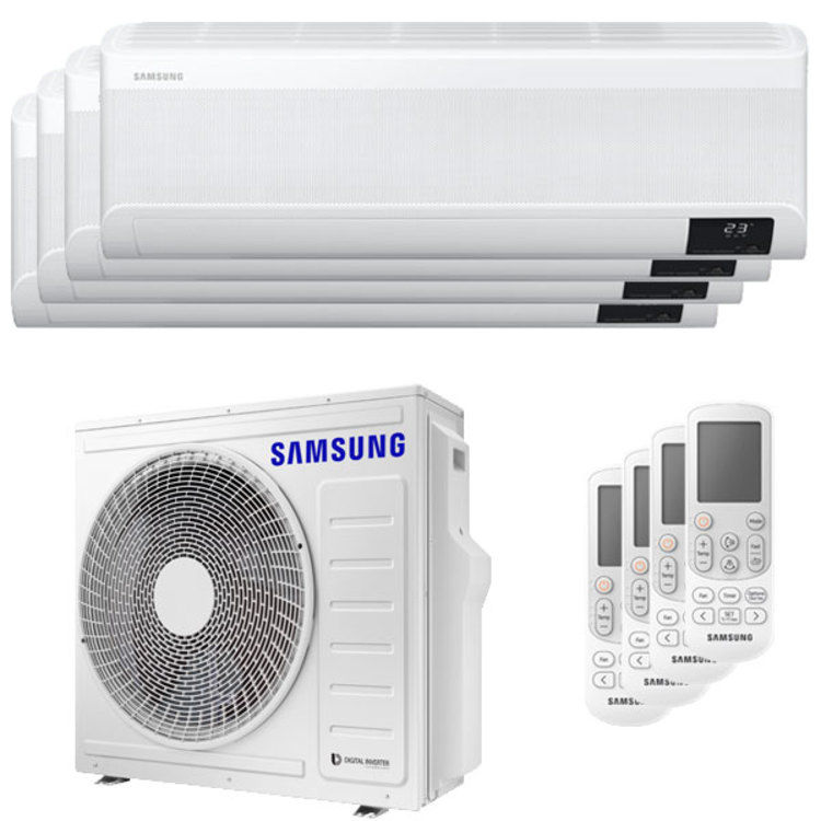 Miniatura: Condizionatore Samsung windfree Avant quadri split 7000+9000+9000+12000 BTU inve