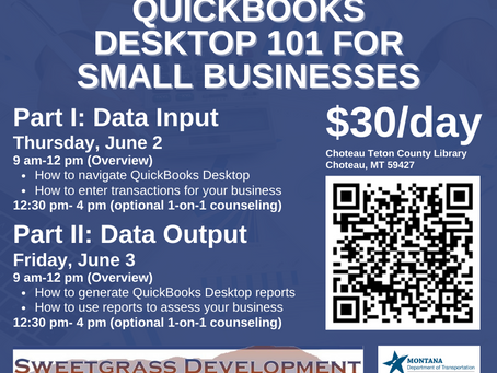 Spread the word about QuickBooks in Choteau!