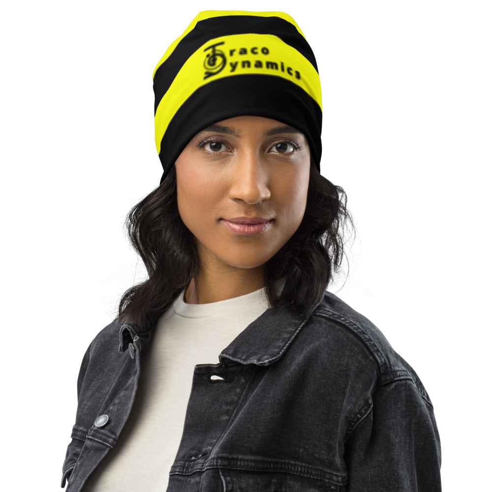 Striped Bee-Cause Draco Dynamics Beanie