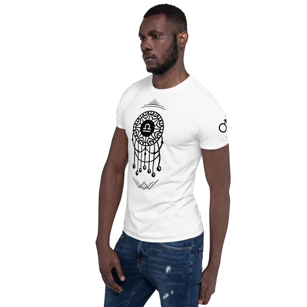 Draco Duality Libra Dreamcatcher, Short-Sleeve Unisex T-Shirt