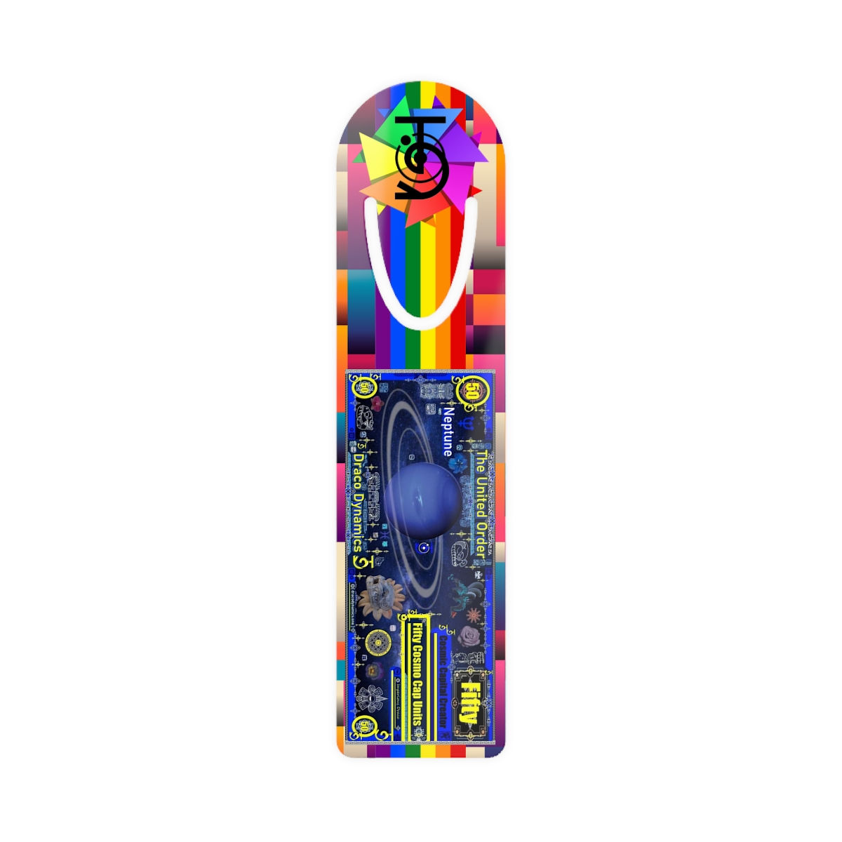 Blue Rainbow (Neptune) Draco Unit, Bookmark