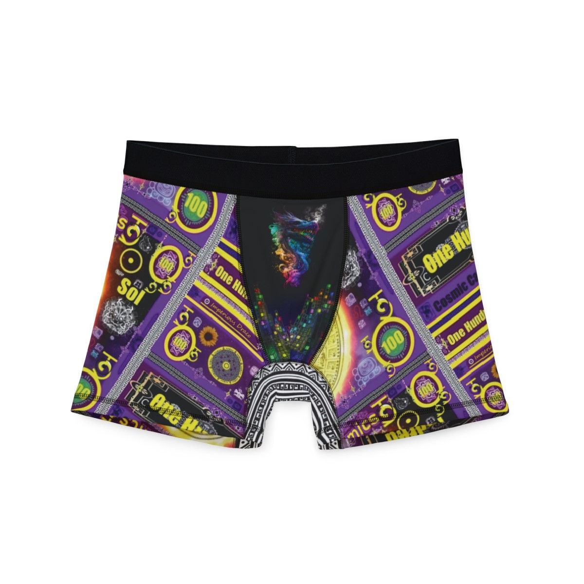 (Sol) Purple, Draco Unit, Men's Boxers