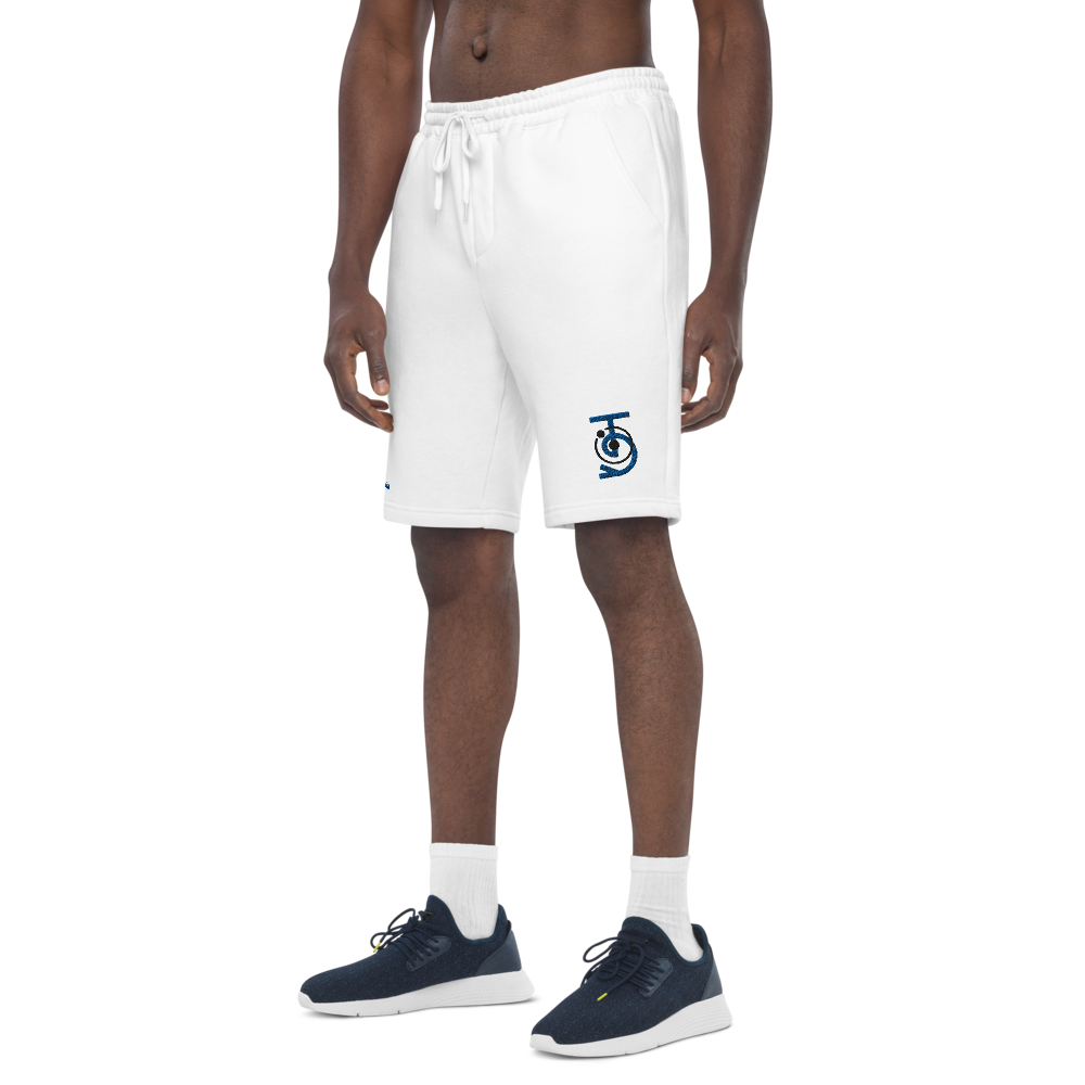 Blue Draco Dynamics Emblem, Men's fleece shorts