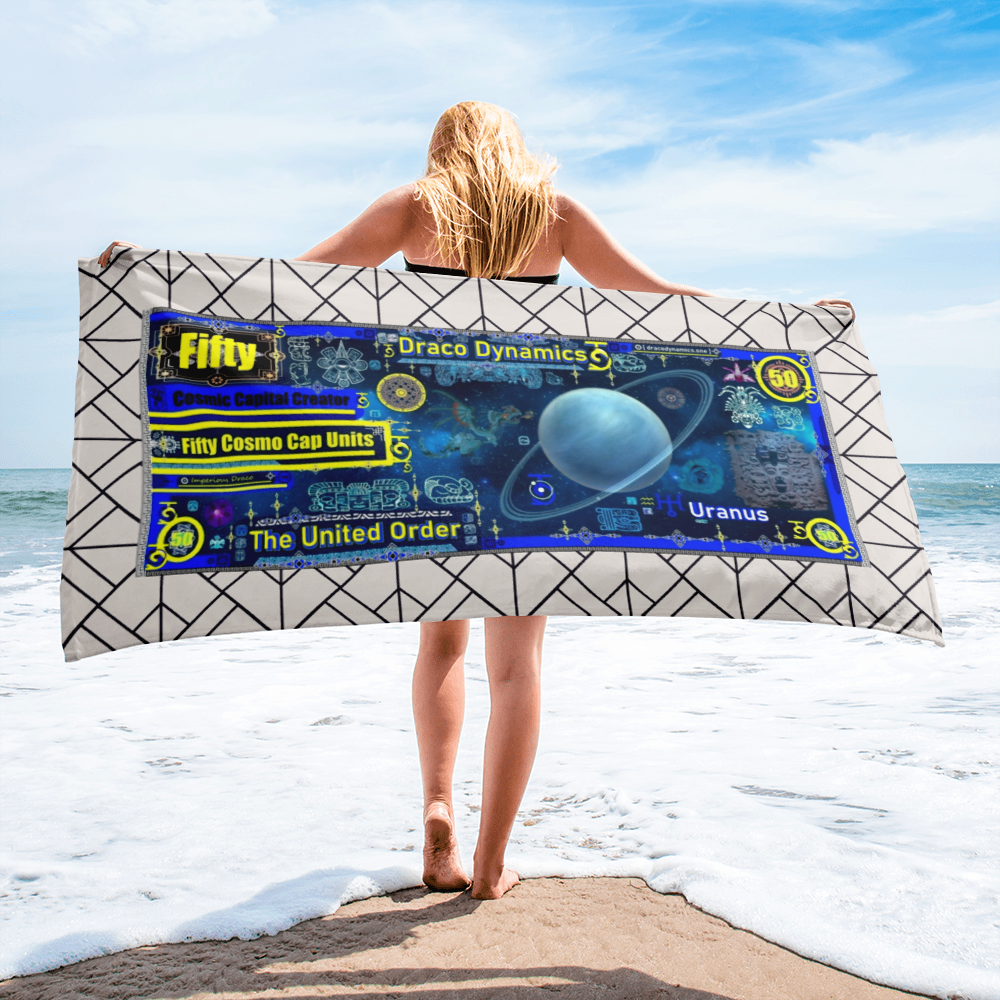 Bright Deco (Uranus) D-Unit Towel