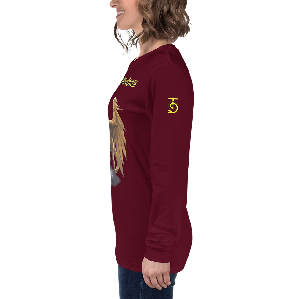 Golden Draco, Unisex Long Sleeve Tee