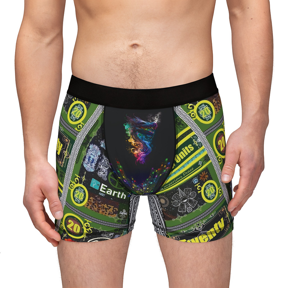 Thumbnail: (Earth) Green, Draco Unit, Men's Boxers