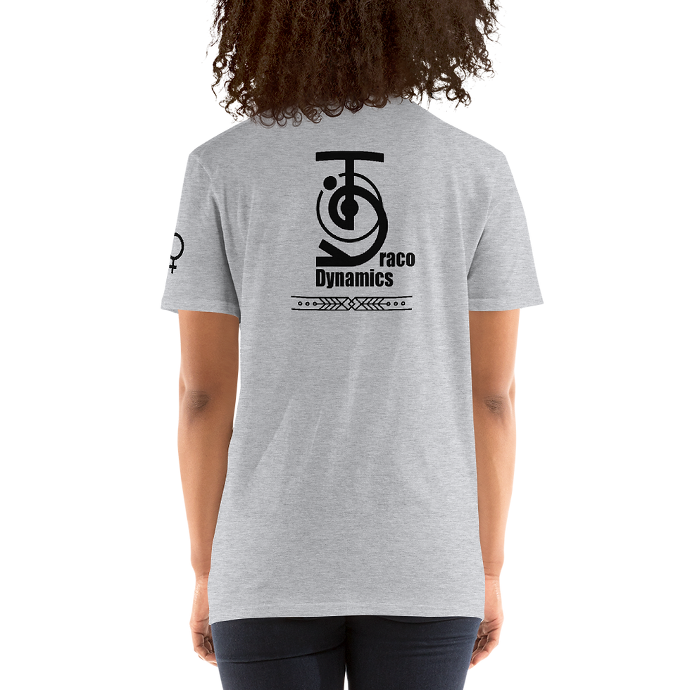 Draco Duality Libra Dreamcatcher, Short-Sleeve Unisex T-Shirt