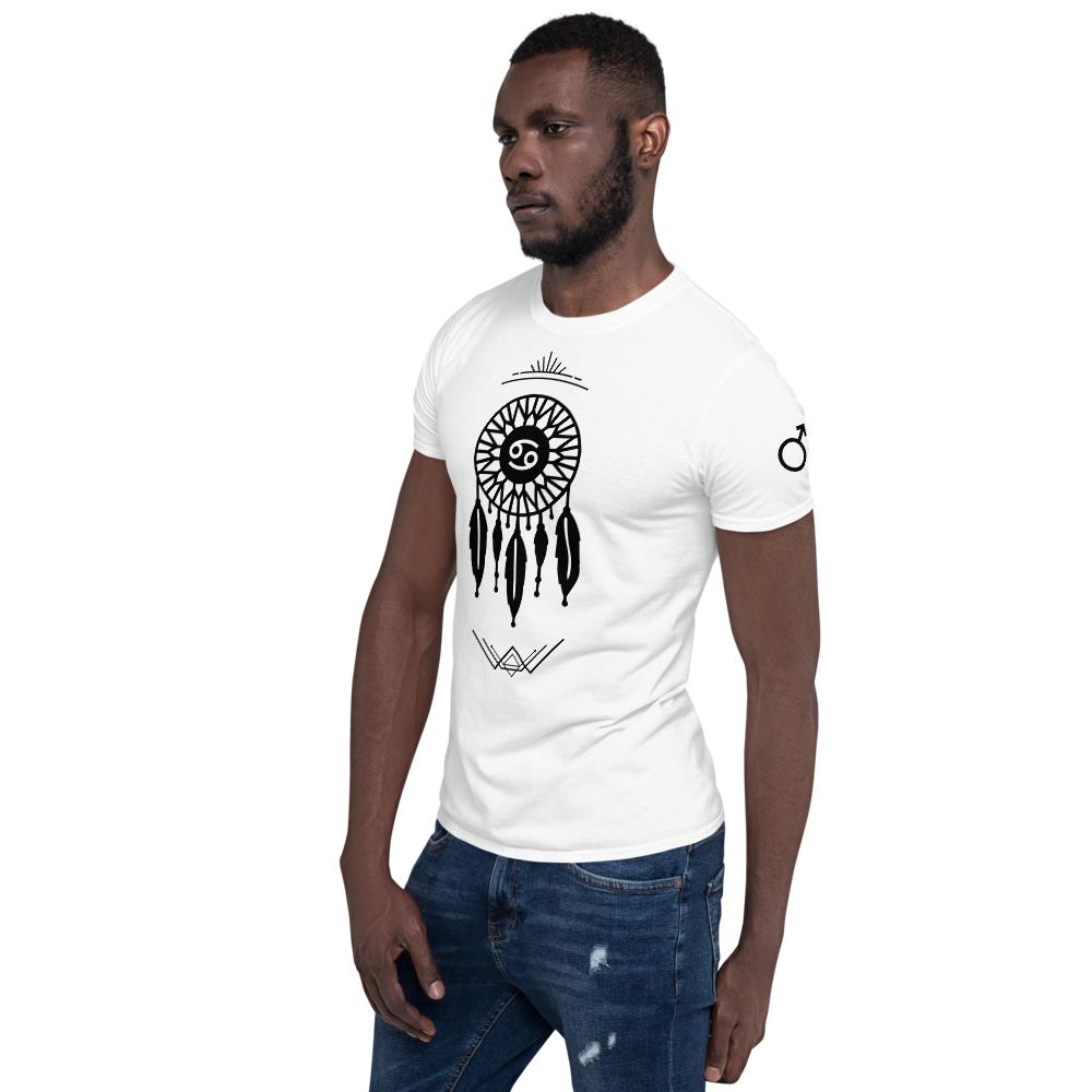Draco Duality Cancer Dreamcatcher, Short-Sleeve Unisex T-Shirt