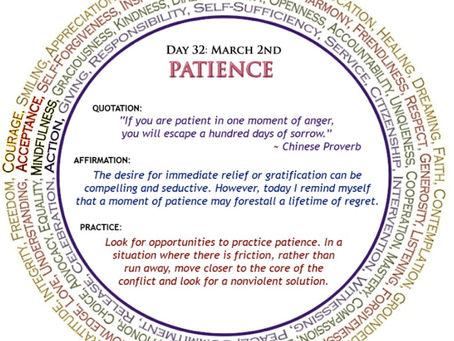Day 32: Patience