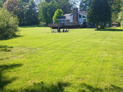 The stripes are straight, the grass is happy, and the job is done.