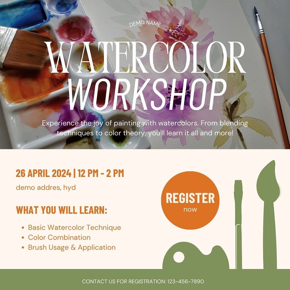 Water Color Workshop