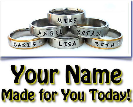 Personalized Rings