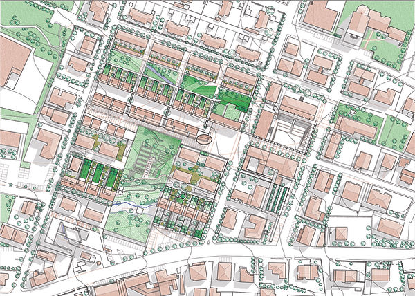 PRU Pianoro, Masterplan concorso