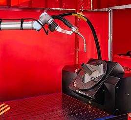 Cobot with tilt table.JPEG