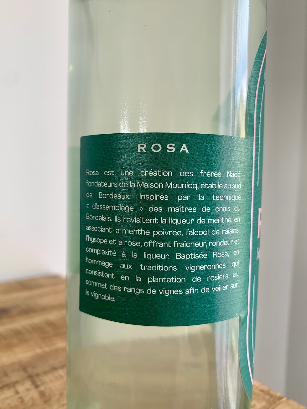 Miniature : Menthe ROSA - Liqueur de menthe Française