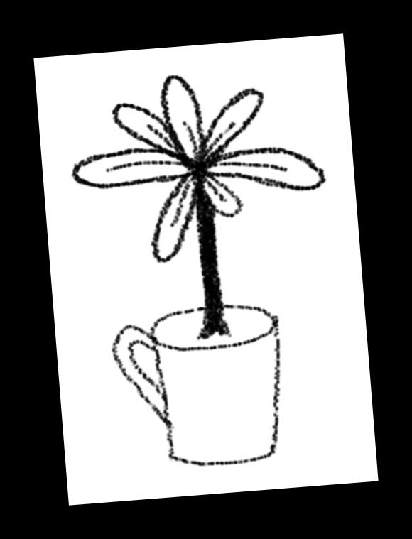 Plant Vase 005 – Tattoo Design – Bob Petra