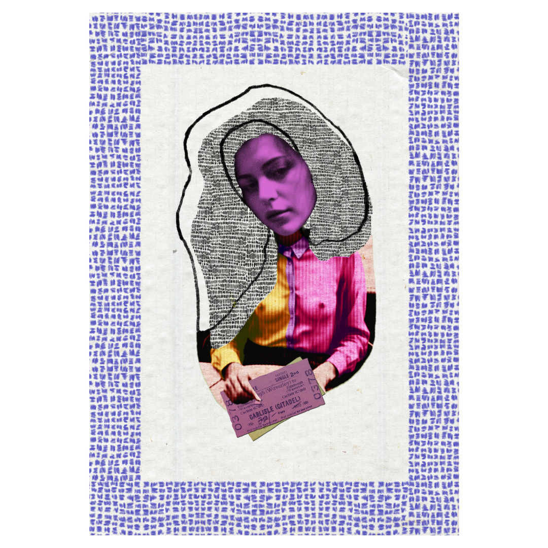 A Ticket. ART PRINT. Bob Petra