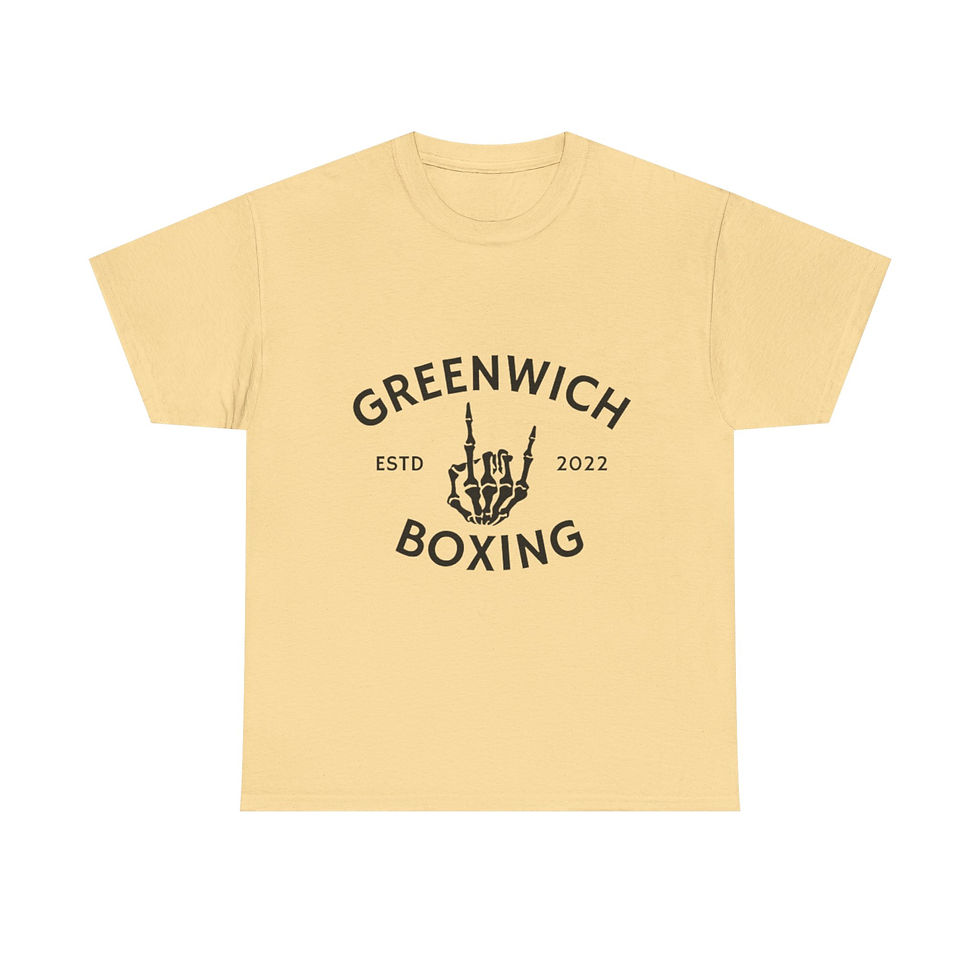 Thumbnail: Unisex Boxing Tee, Casual Workout Shirt, Gym Apparel