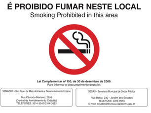 Placas obrigatórias em serviços de alimentação
