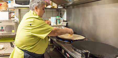 Sylvie en cuisine