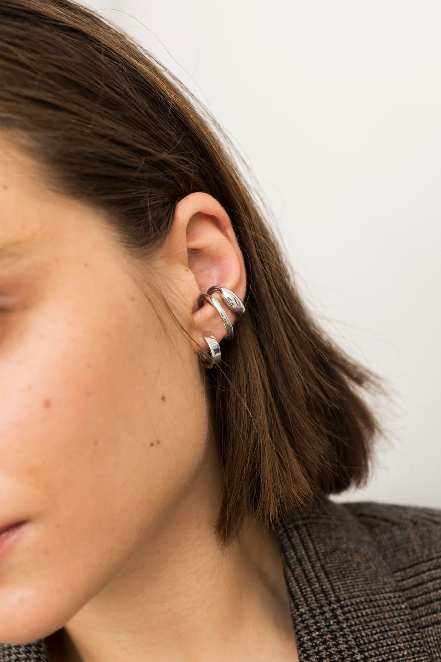 Miniatura: Pendientes Nebra Plata