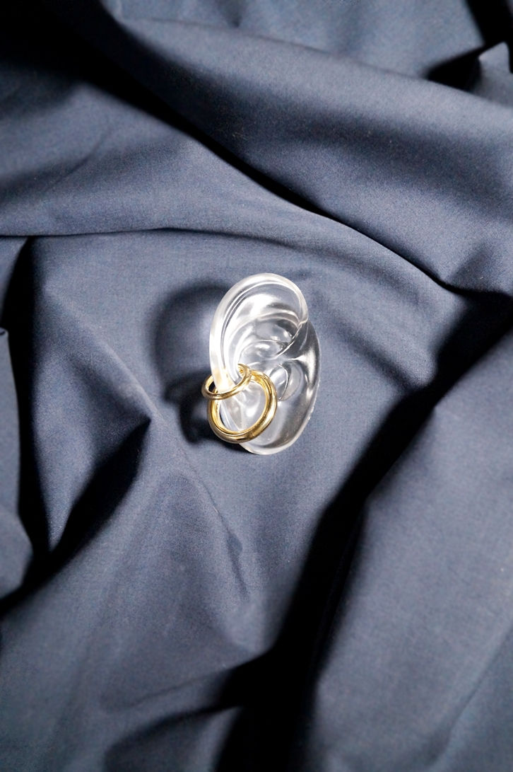 Miniatura: Pendientes Dropa Oro