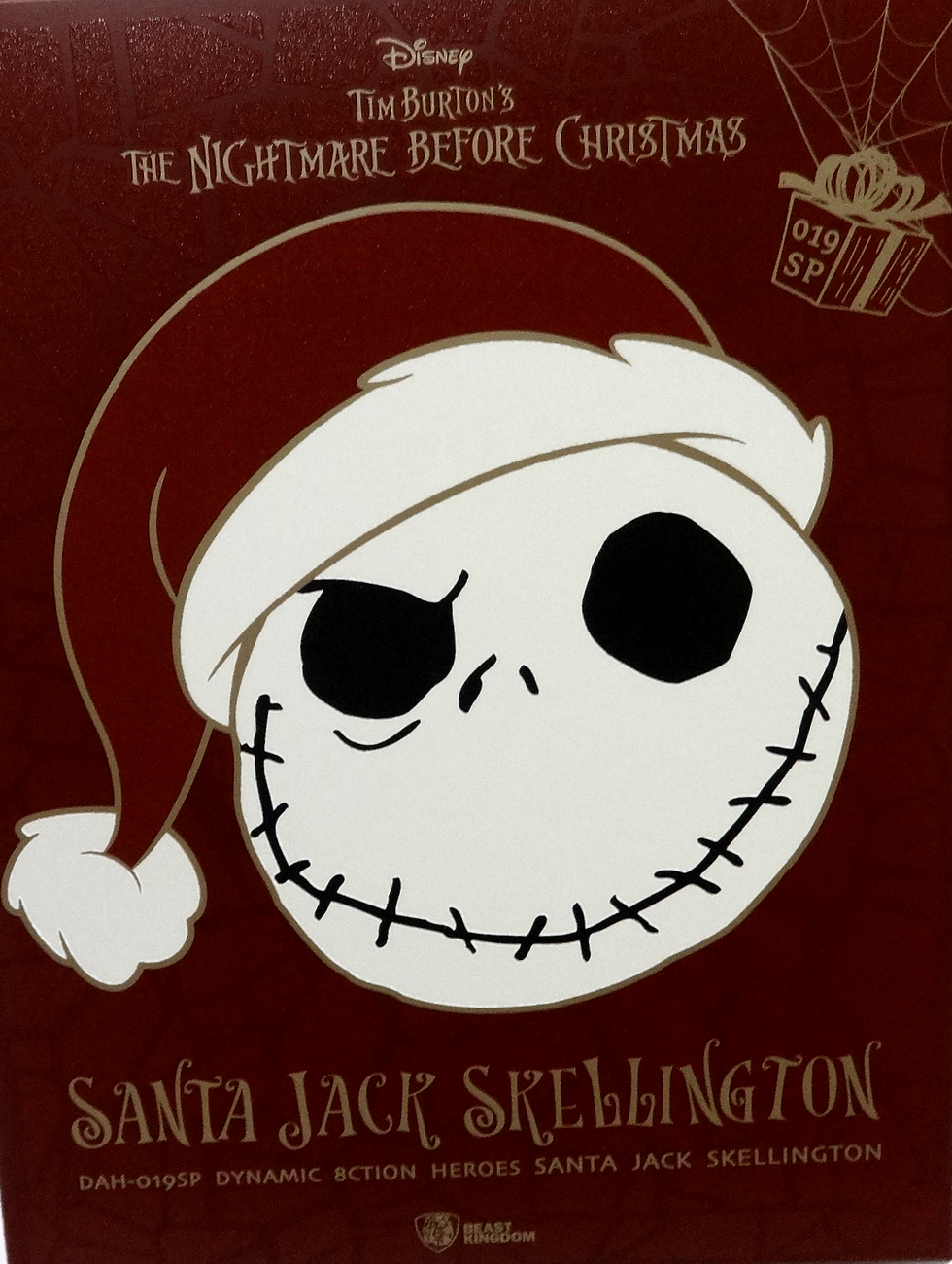 A Nightmare Before Christmas Santa Jack Skellington
