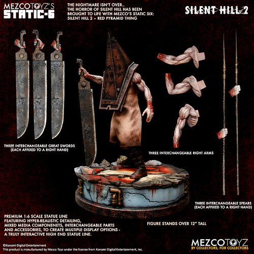 Mezco Toyz's Static Six Silent Hill 2 Red Pyramid Thing