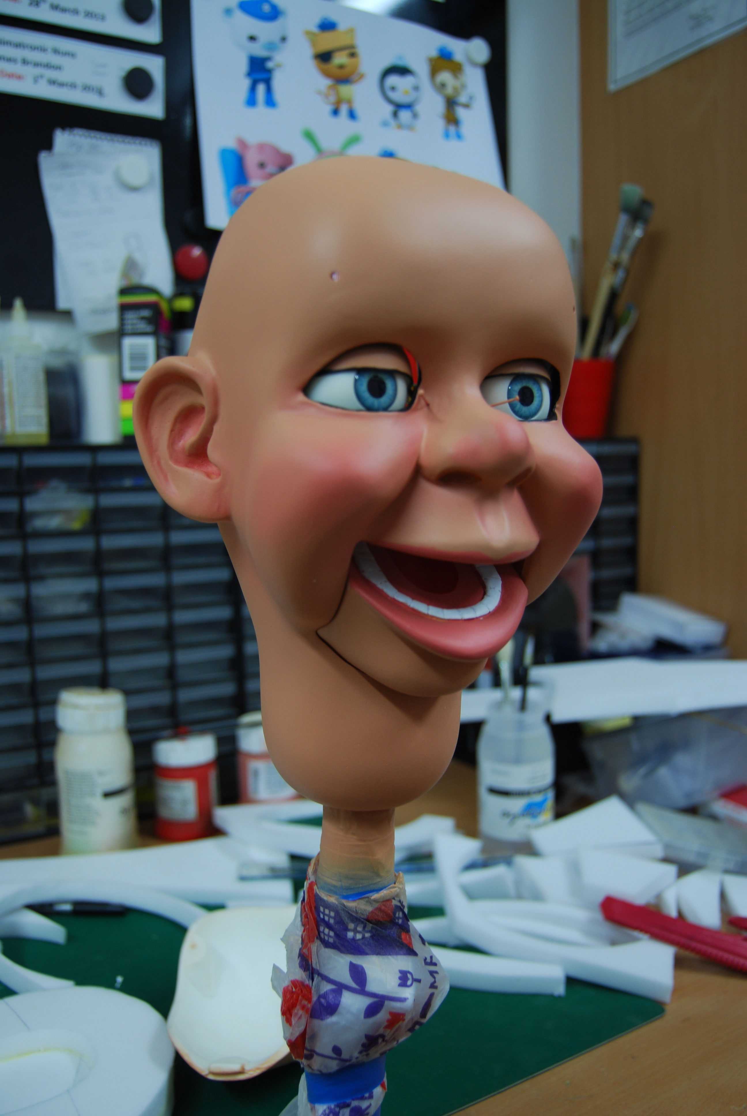 tar puppet head