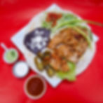 FLOUR TORTILLA WITH GRILLED ADOBADO PORK