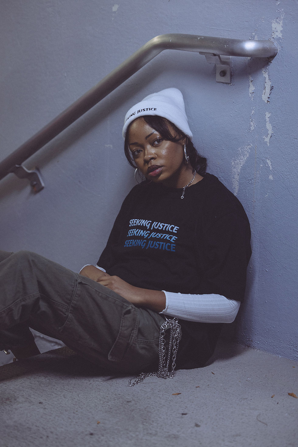 Thumbnail: Round  II: White Seeking Justice Beanie