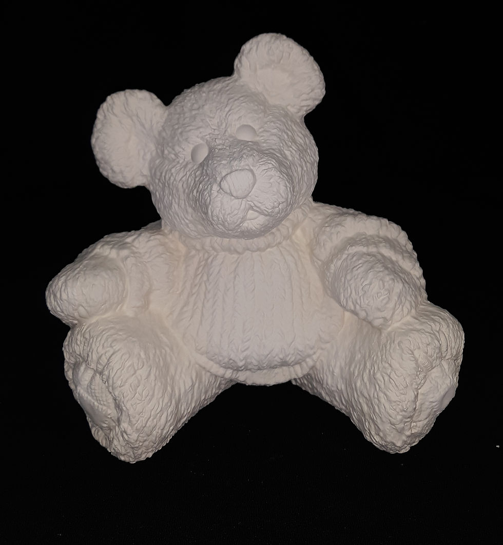 Fluffy Bear w/Sweater