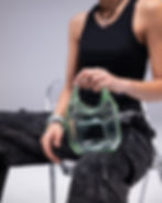 "Clear Lucite Handbag for Gen Z Style"