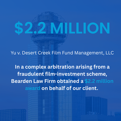 Yu v. Desert Creek Film Fund Management