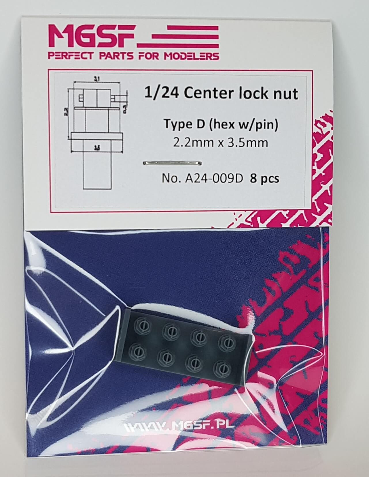 Centre Lock Nut Type A