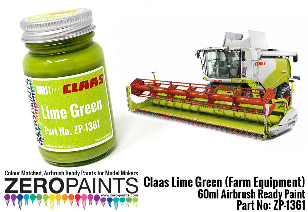 Claas Lime Green Paint (Farm Equipment)
