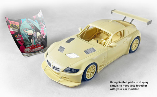 Hatsune Miku BMW Z4 2009 Studie Glad Racing | Paints Models & More