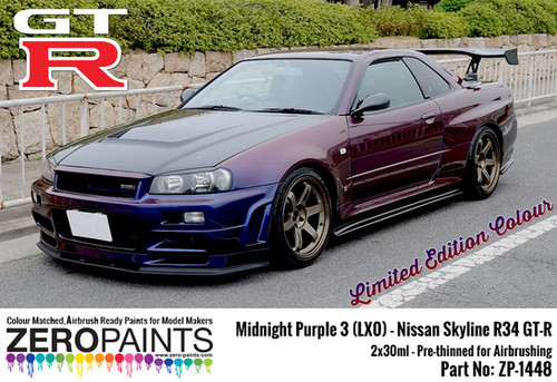 Midnight Purple 3 LXO R34 Special Edition | Paints Models & More