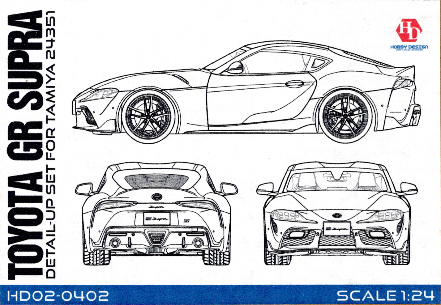 Toyota GR Supra Detail Set