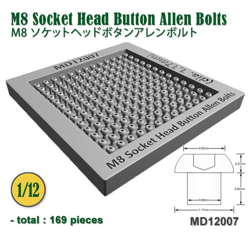 Socket Head Button Allen Bolts | Paints Models & More