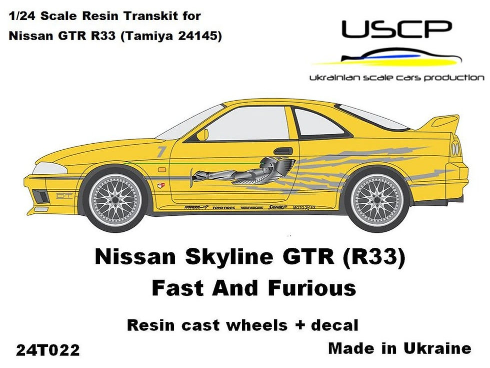 Fast and Furious Nissan Skyline GT-R (R33) Transkit